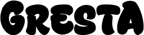 preview image of the Gresta font