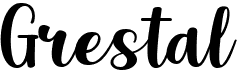 preview image of the Grestal Script font