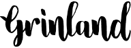 preview image of the Grinland font