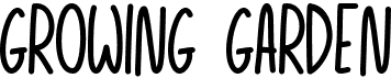 preview image of the Growing Garden font
