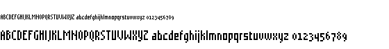 preview image of the Grudblitter font