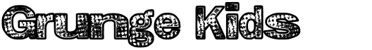preview image of the Grunge Kids font