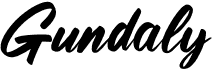 preview image of the Gundaly font