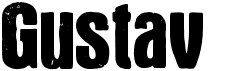 preview image of the Gustav font