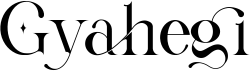 preview image of the Gyahegi font