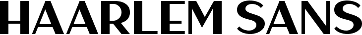preview image of the Haarlem Sans font