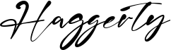 preview image of the Haggerty font