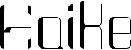 preview image of the Haike font