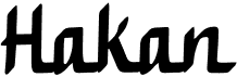 preview image of the Hakan font