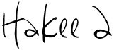 preview image of the Hakee 2 font