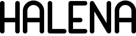 preview image of the Halena font