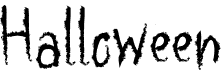 preview image of the Halloween font