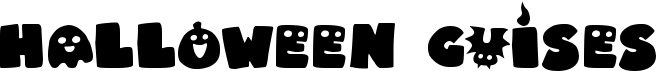 preview image of the Halloween Guises font