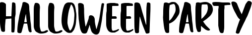 preview image of the Halloween Party font