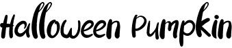 preview image of the Halloween Pumpkin font