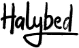 preview image of the Halybed font