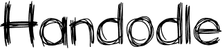 preview image of the Handodle font