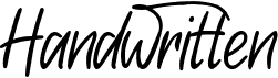 preview image of the Handwritten font
