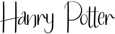 preview image of the Hanry Potter font