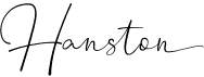 preview image of the Hanston font