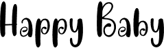 preview image of the Happy Baby font