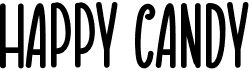 preview image of the Happy Candy font