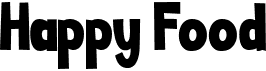 preview image of the Happy Food font
