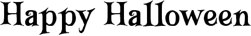 preview image of the Happy Halloween font