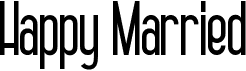 preview image of the Happy Married font