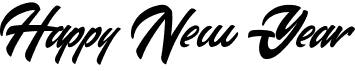 preview image of the Happy New Year font