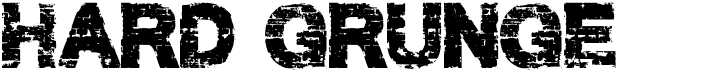 preview image of the Hard Grunge font