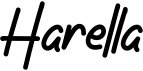 preview image of the Harella font