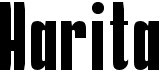 preview image of the Harita font
