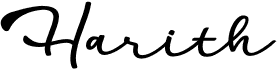 preview image of the Harith font