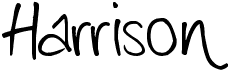 preview image of the Harrison font