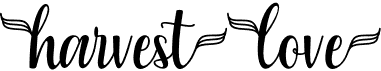 preview image of the Harvest Love font