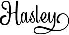 preview image of the Hasley font