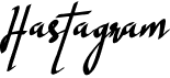 preview image of the Hastagram font