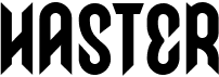 preview image of the Haster font