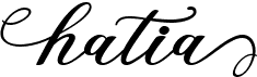 preview image of the Hatia Script font