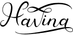 preview image of the Havina font