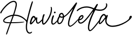 preview image of the Havioleta Handwritten font