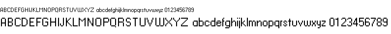 preview image of the HaxrCorp S12 font