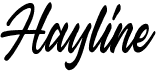 preview image of the Hayline font