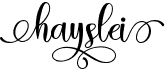 preview image of the Hayslei font