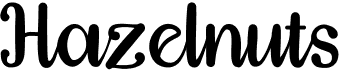 preview image of the Hazelnuts font