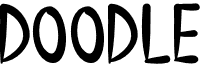 preview image of the HD Doodle font