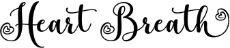 preview image of the Heart Breath font
