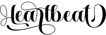 preview image of the Heartbeat font