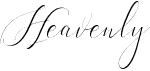 preview image of the Heavenly font